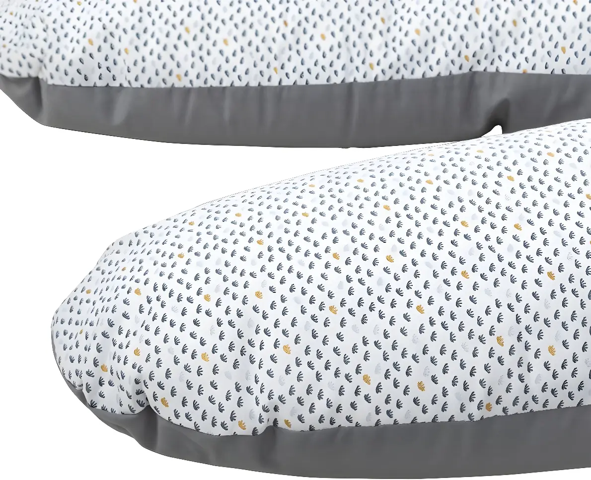 Perna pentru gravide 2in1 Premaman Cloud (White/Grey)