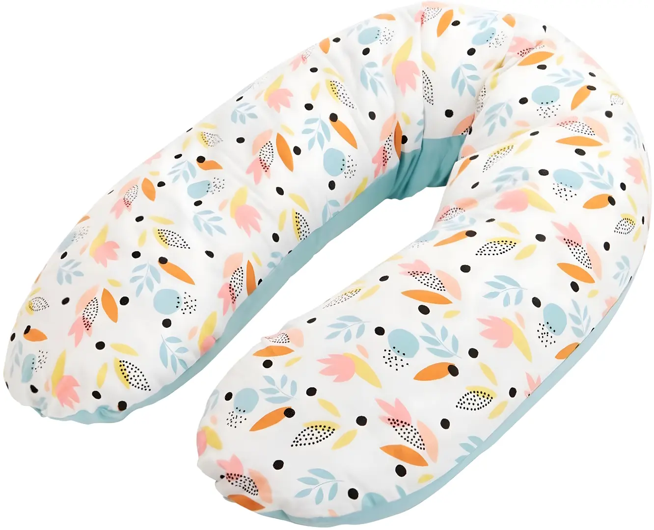 Perna pentru gravide 2in1 Premaman Pink Flower (Multicolor)