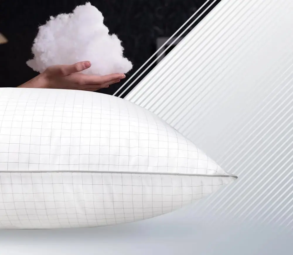 Подушка Relaxe Home Antistress 70x70cm (White) - 3