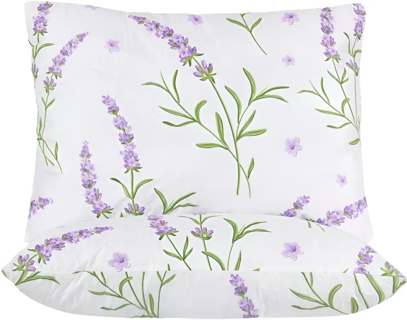 Set perne Somnart Lavanda 50x70cm (White/Green/Purple)
