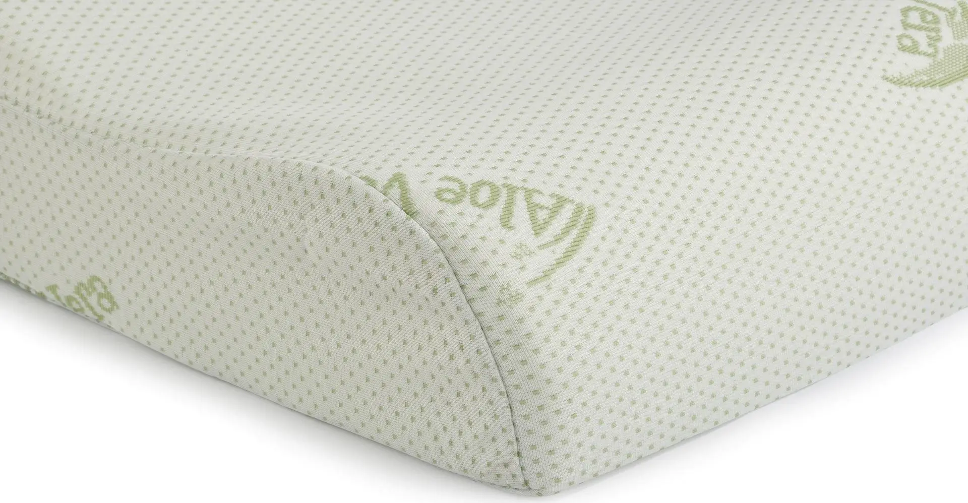 Подушка Somnart Ergonomica Memory Aloe Vera 42x72cm (White/Green)