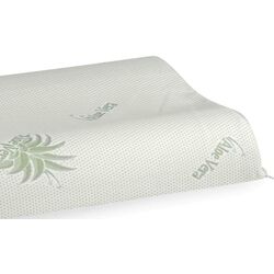 Подушка Somnart Ergonomica Memory Aloe Vera 42x72cm (White/Green) Thumb