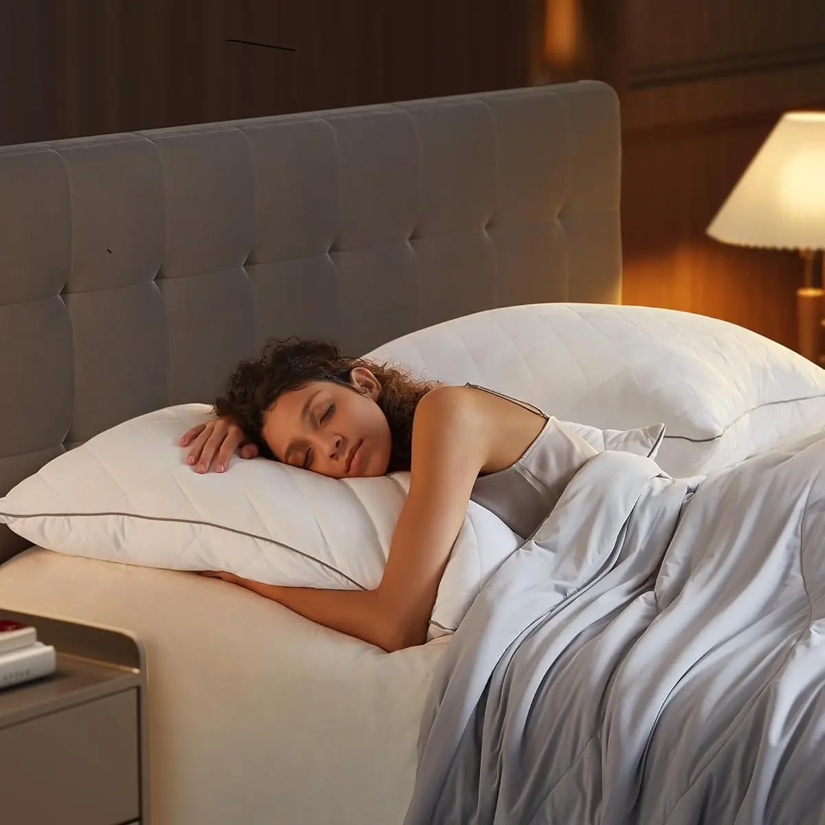 Perna Songmics TBP022W01 80x80 (Cloud White) - 4