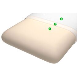 Ортопедическая подушка Vegas №16 42х66 (White) Thumb