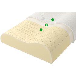 Perna ortopedica Vegas №8 41х60cm (White) Thumb