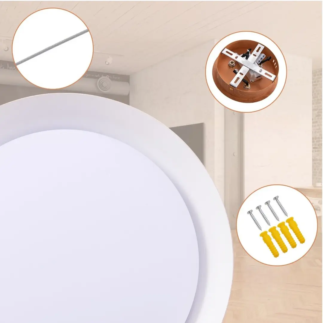 Подвесной светильник Costway EU10118DE-NA (Natural)