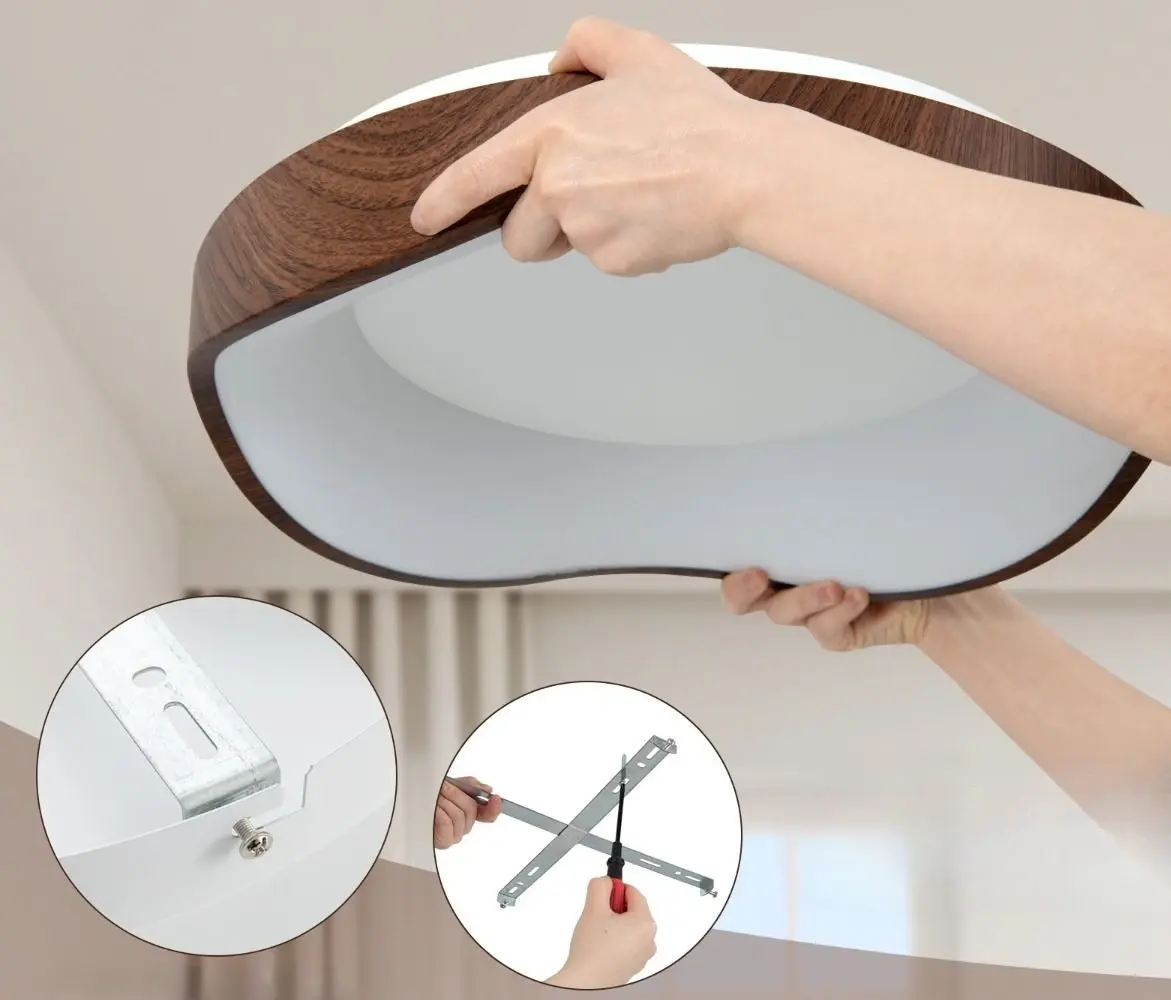 Plafoniera Costway EU10119DE-BN (Brown)