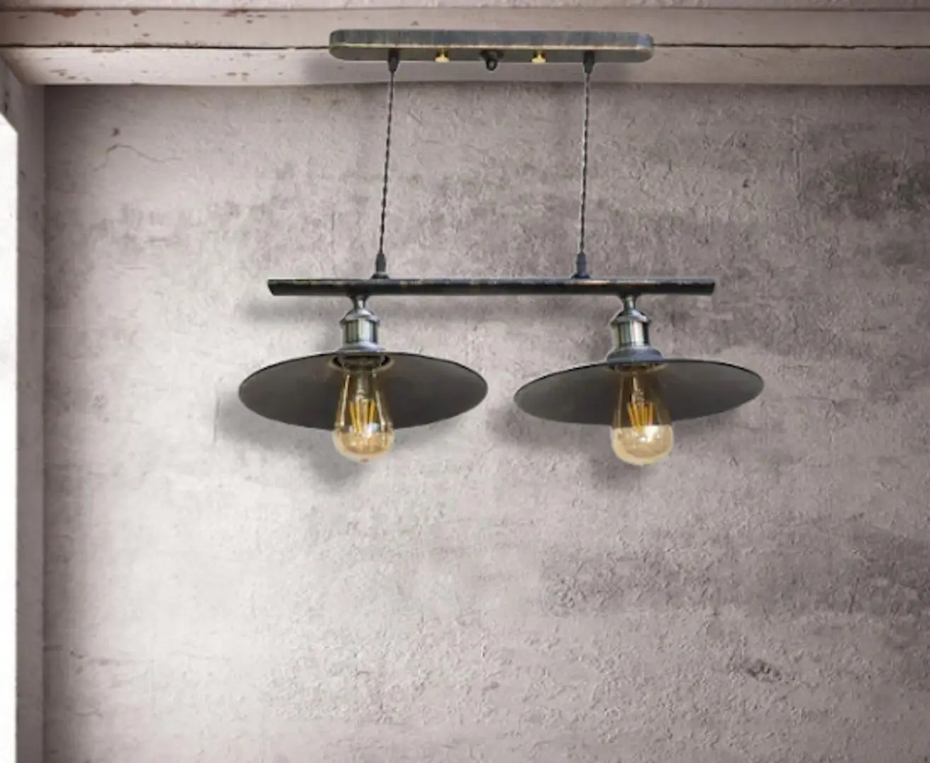 Lampa suspendata Dekora Loft LS 1033-2L (Black) - 3