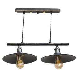 Lampa suspendata Dekora Loft LS 1033-2L (Black) Thumb