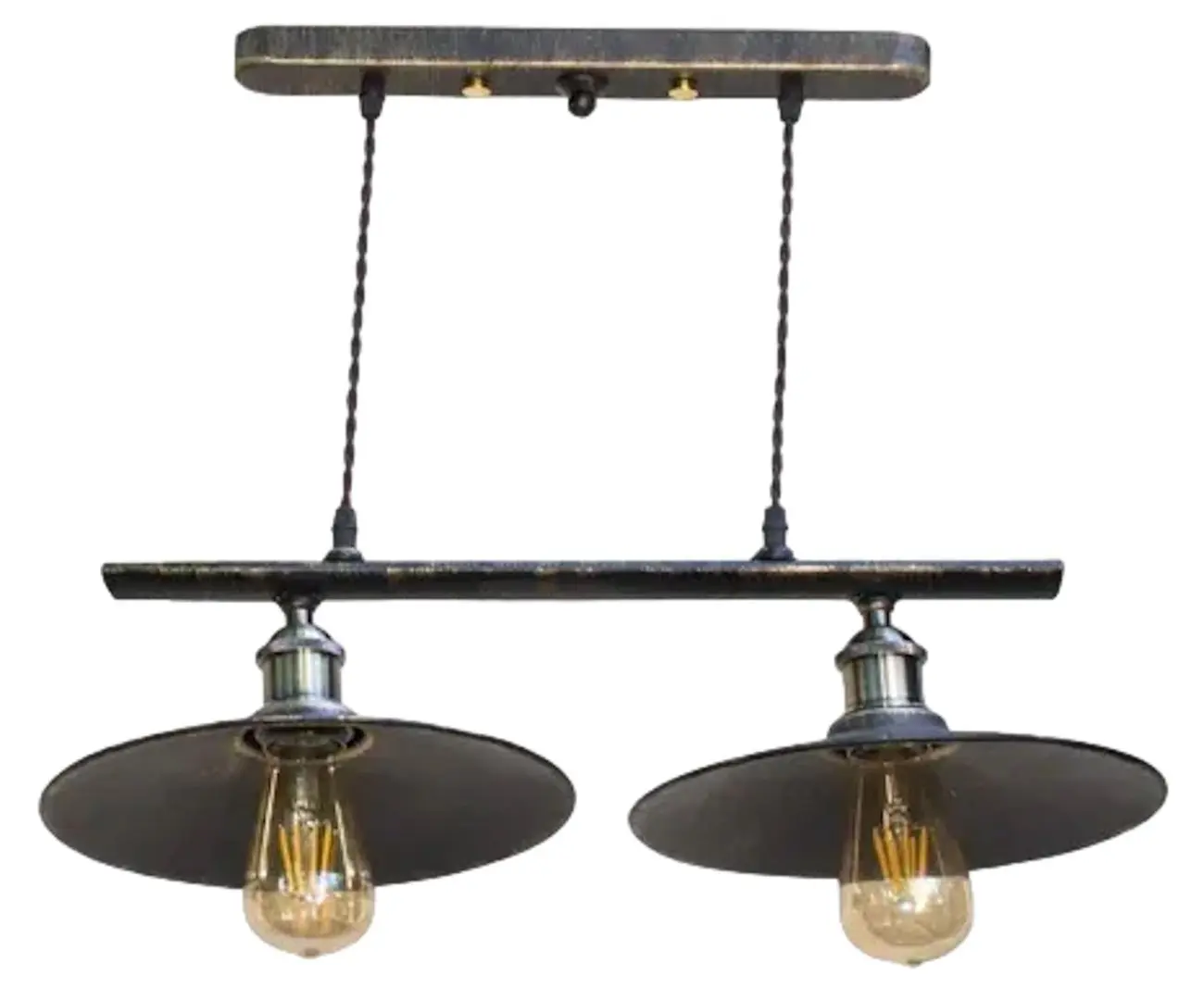 Lampa suspendata Dekora Loft LS 1033-2L (Black)