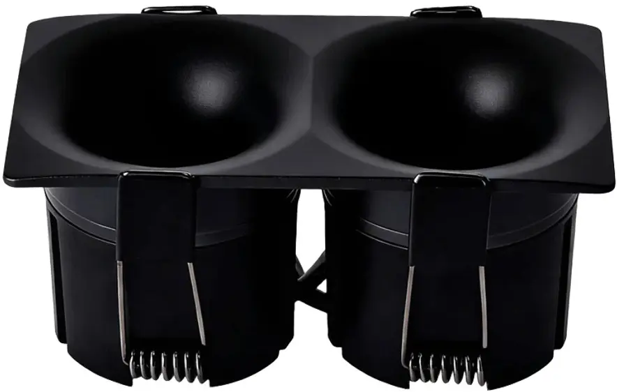 Spot incastrat dublu DiviLight DA3622NS-B (Black)