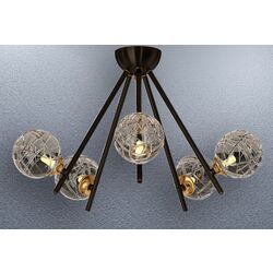 Lustra Elmos DC-CU-0001-5P (Black) Thumb