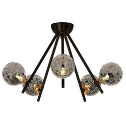 Lustra Elmos DC-CU-0001-5P (Black)