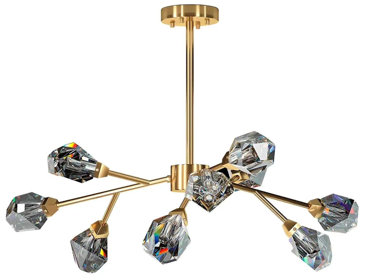 Lustra Elmos DD-CU-0001-9P (Black/Copper)