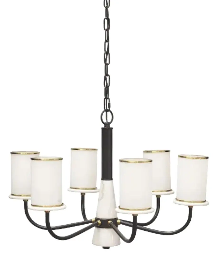 Люстра Elmos LGB180276PGBK (Black/White)