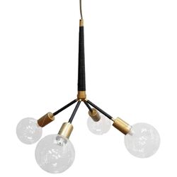 Lustra Elmos LGN19098412 (Gold/Black)