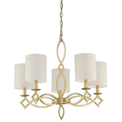 Lustra Elmos NG010305G (Gold/White)