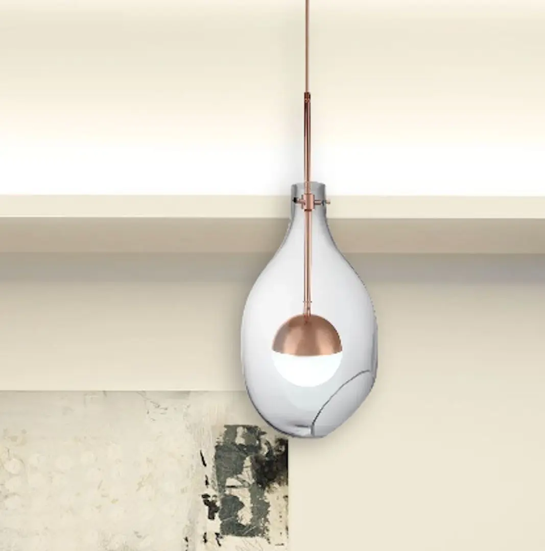 Подвесной светильник Elmos DD-LG-0543A (Bronze/Transparent)