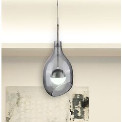 Lampa suspendata Elmos DD-LG-0543N (Chrome/Transparent) Thumb