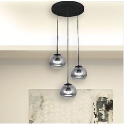 Lampa suspendata Elmos DD-LG-0607-R3N (Black/Grey) Thumb