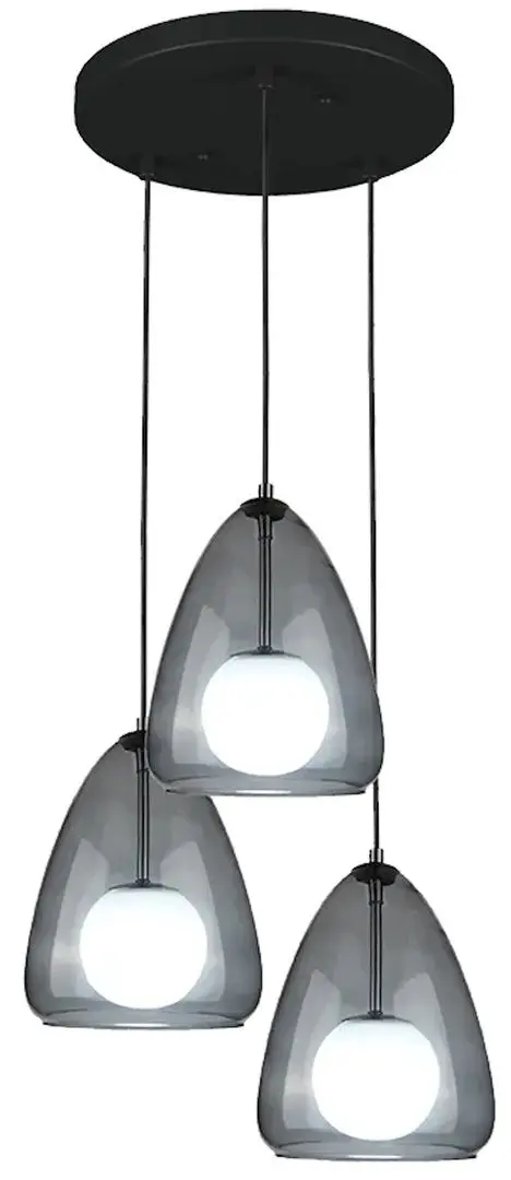 Lampa suspendata Elmos DD-LG-0613-R3 (Black)