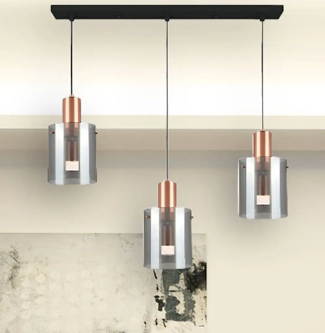 Подвесной светильник Elmos DD-LG-0630-L3 (Black/Grey)