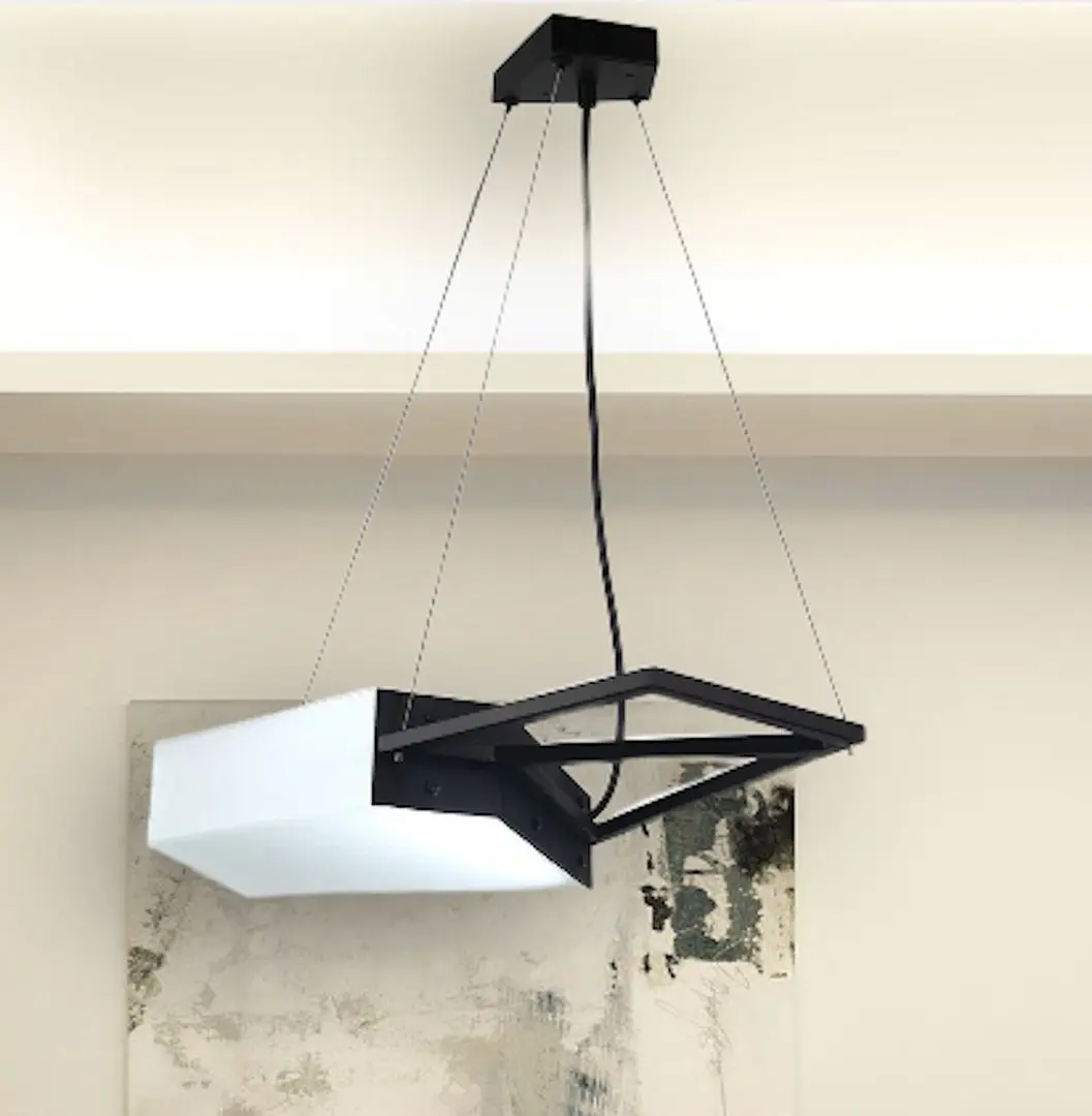 Lampa suspendata Elmos DD-LM-0001-565 (White/Black)