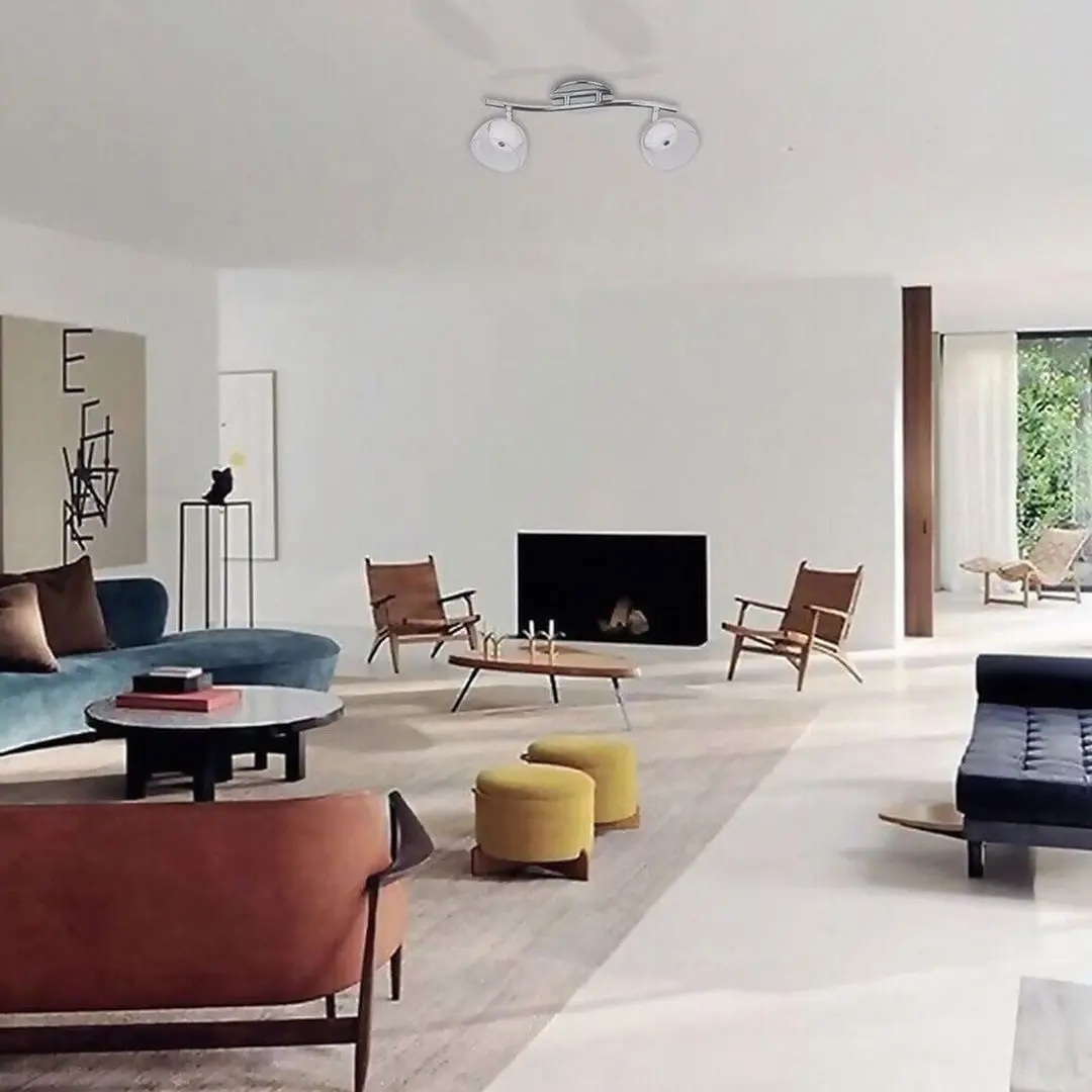 Plafoniera Hiper H821-1 (White/Silver)