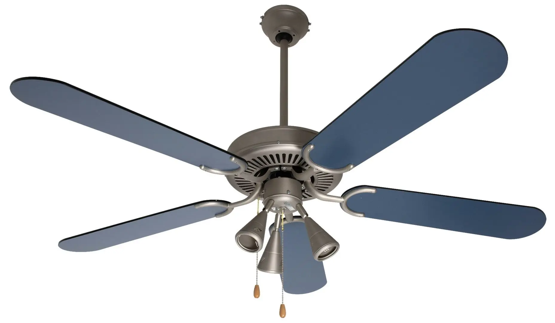Lustra cu ventilator Home CF 1300 L (Silver/Blue)