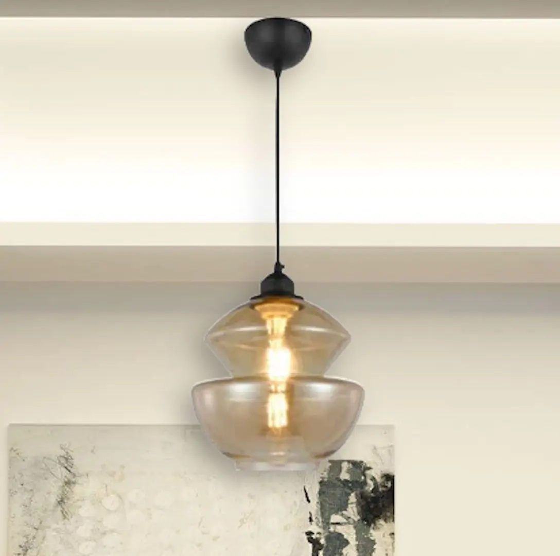 Подвесной светильник Horoz Electric Harmony-1 (Amber)