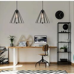 Lampa suspendata Horoz Electric Maxwell (Black) Thumb