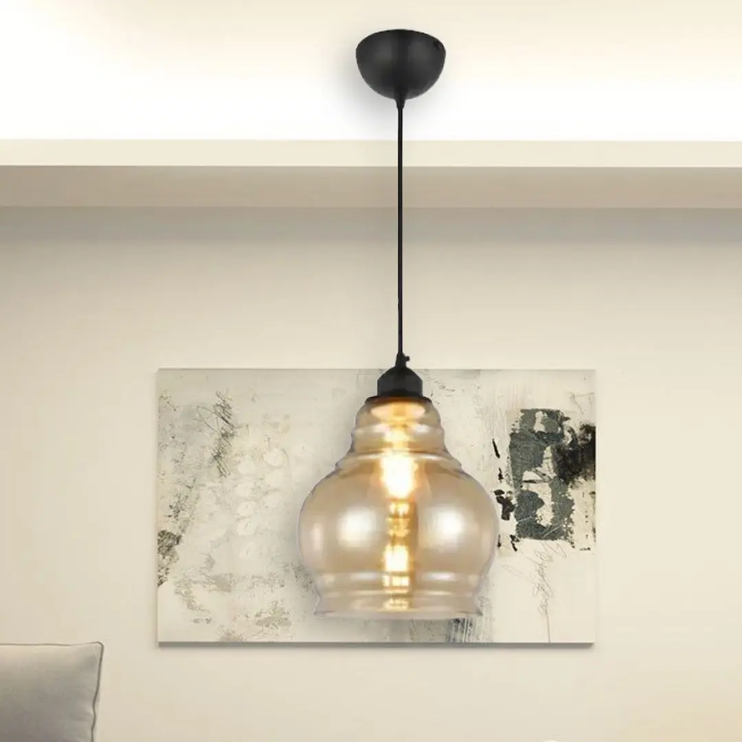 Подвесной светильник Horoz Electric Rondo (Amber)