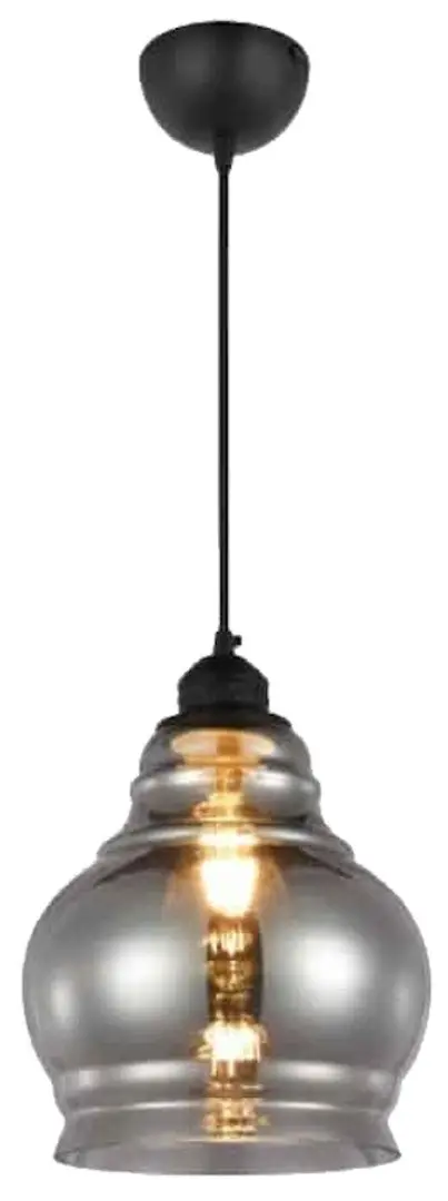 Lampa suspendata Horoz Electric Rondo (Titanium)