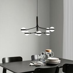 Candelabru Ikea Storslinga 8-brate (Alb/Negru) Thumb
