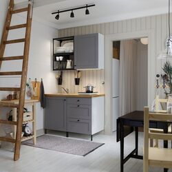 Потолочная шина Ikea Skurup 3 лампы (Черный) Thumb