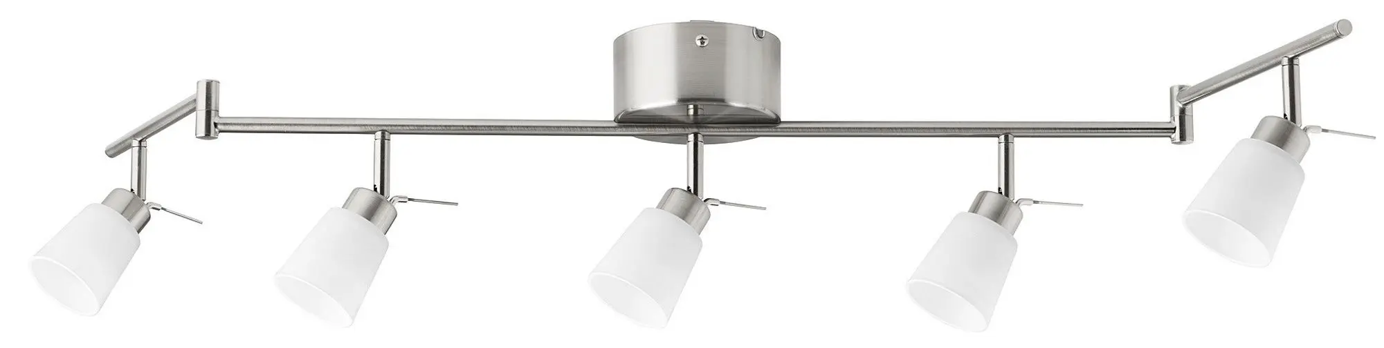 Plafonieră Ikea Tidig 5 spoturi (Nichelat)