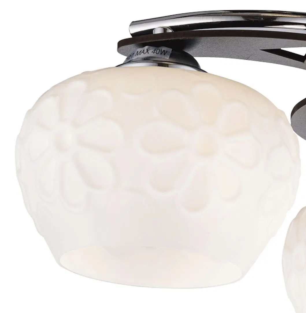 Lustra 06307/2 (Chrome/White) - 2