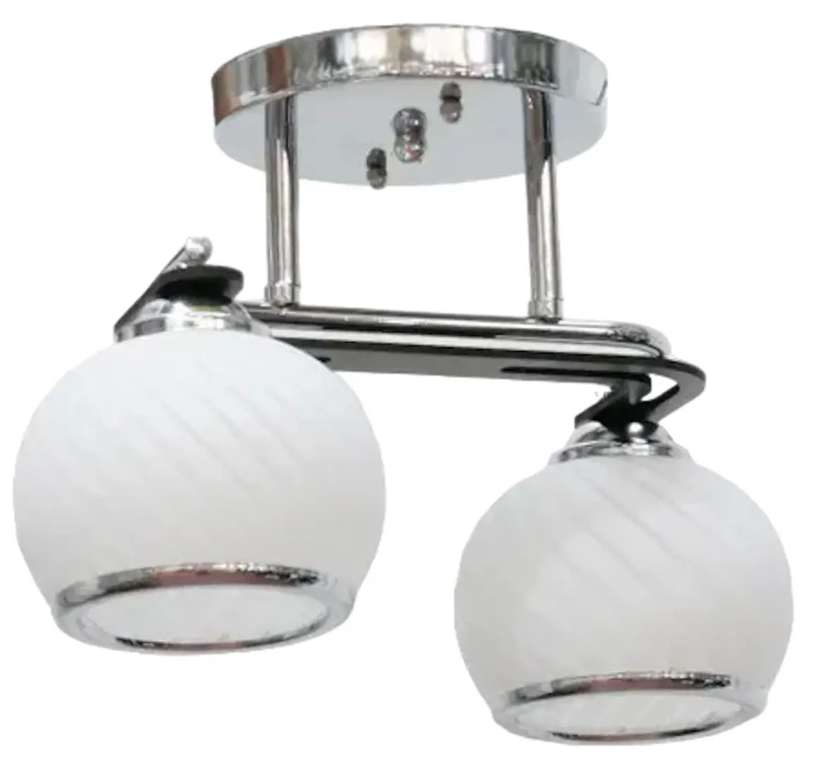Lustra 06318/2 (Chrome/White)