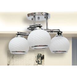 Lustra 06318/3 (Chrome/White) Thumb