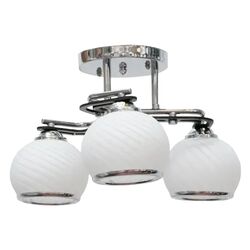 Lustra 06318/3 (Chrome/White)