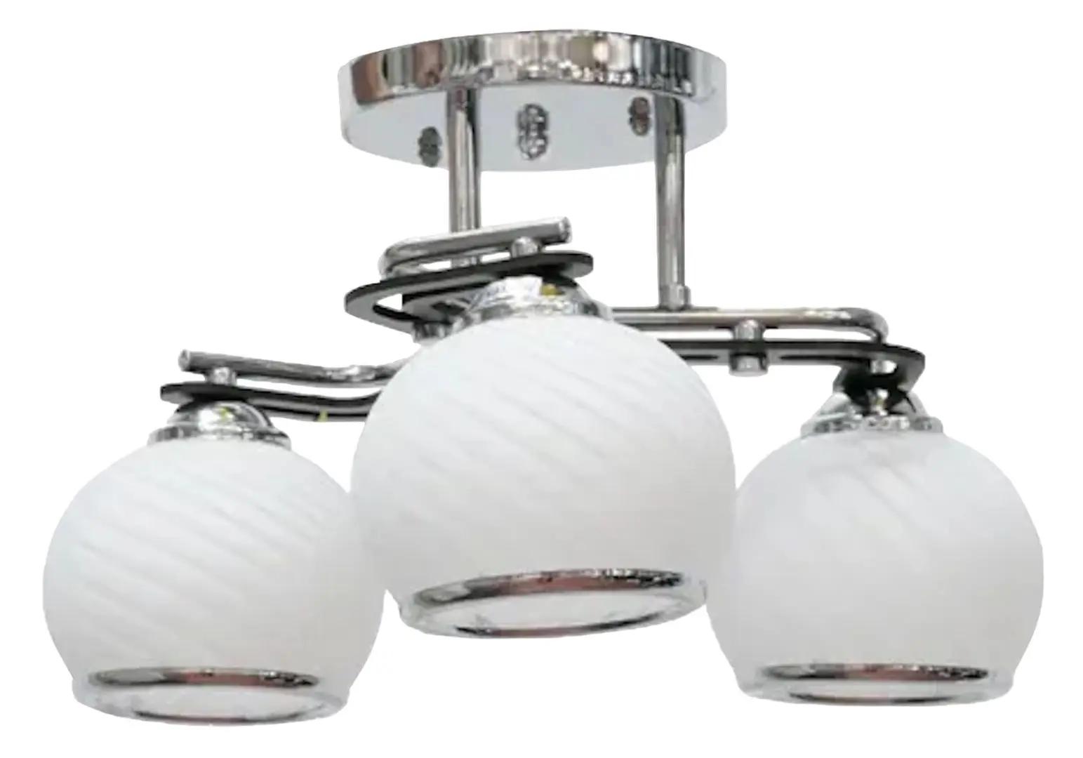 Lustra 06318/3 (Chrome/White)