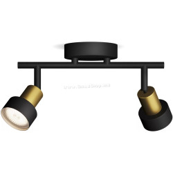 Plafoniera Philips Conduit Spotlight 2x (Black)