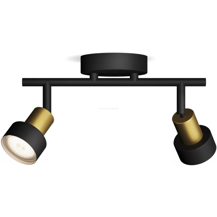 Plafoniera Philips Conduit Spotlight 2x (Black)