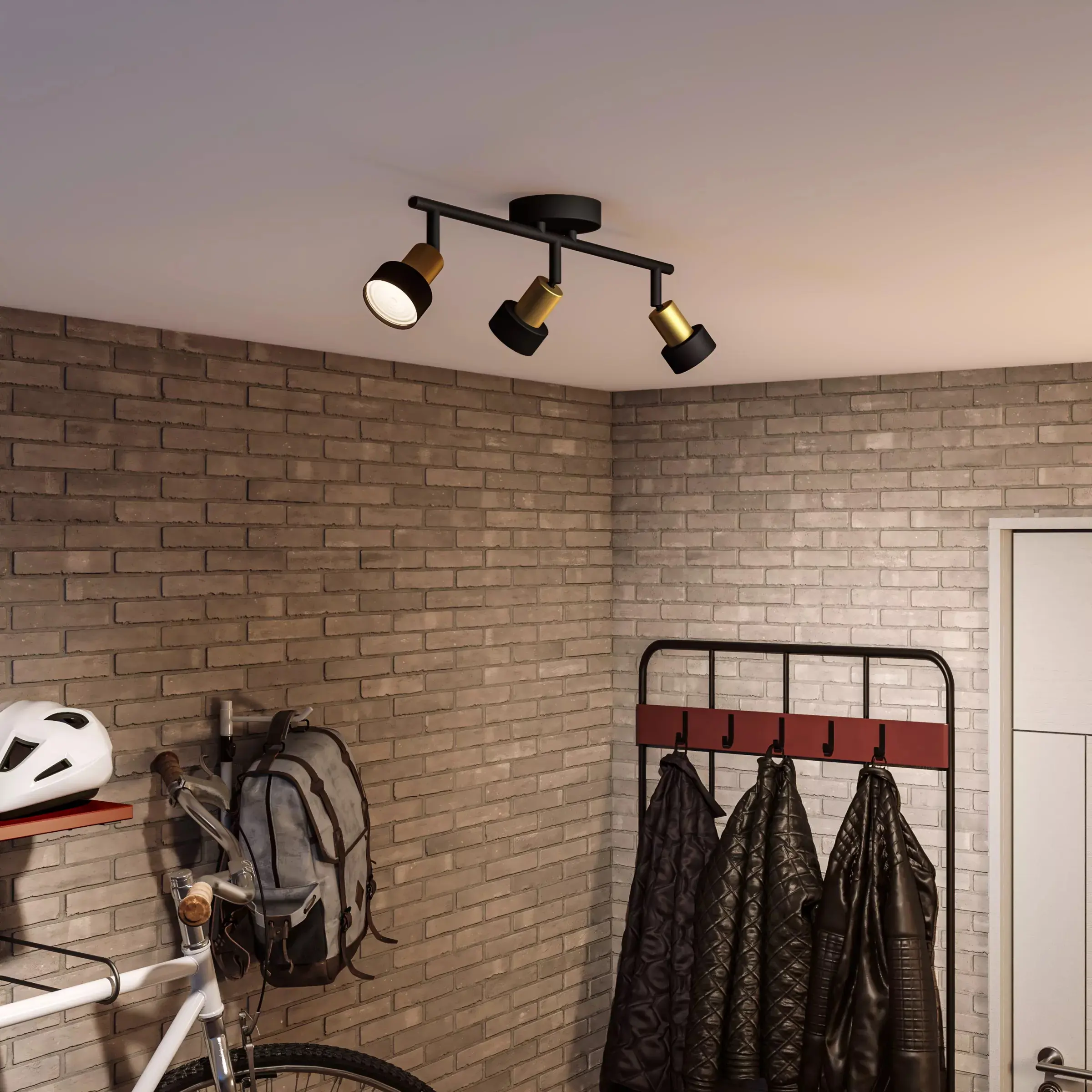 Plafoniera Philips Conduit Spotlight 3x (Black)