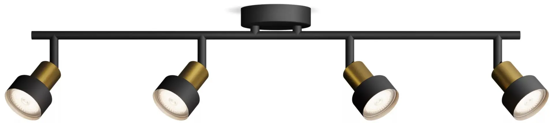 Plafoniera Philips Conduit Spotlight 4x (Black)