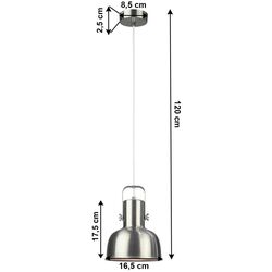 Подвесной светильник Tempo Kondela Avier Typ 3 (Nickel Matt) Thumb