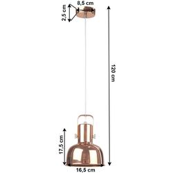 Подвесной светильник Tempo Kondela Avier Typ 3 (Pink Gold) Thumb