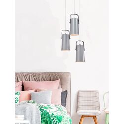 Lampa suspendata Tempo Kondela Devan LP9614 (Gray) Thumb