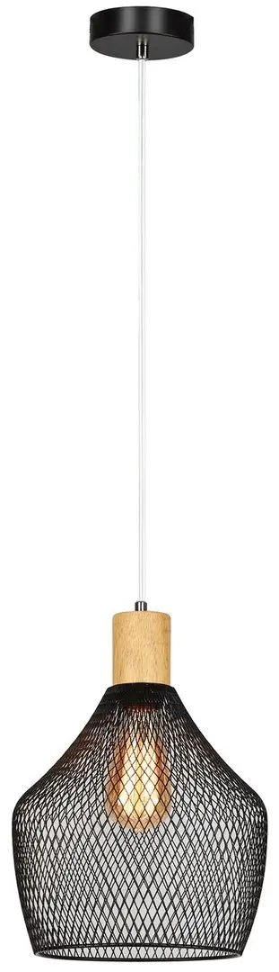 Подвесной светильник Tempo Kondela Kolen (Black/Natural)