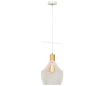 Lampa suspendata Tempo Kondela Kolen (White/Natural)